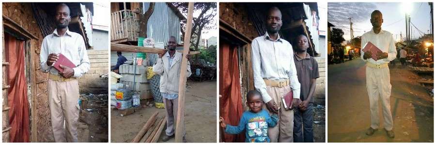 Jackson juma otieno working faith fellowship church kibera slum kenya