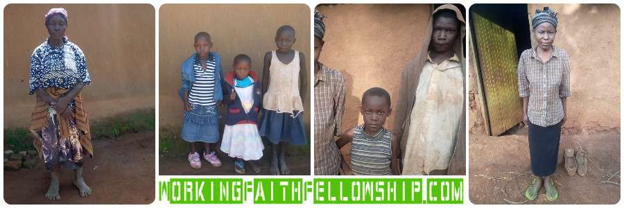 2 Impoverished Widows in Kenya need help poor Jesus Christian